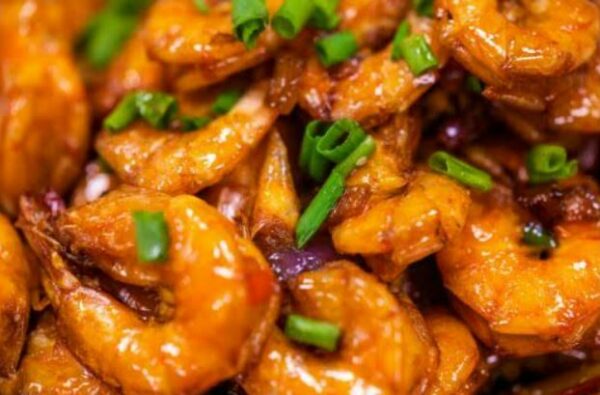 SPICY SHRIMP in GARLIC BUTTER